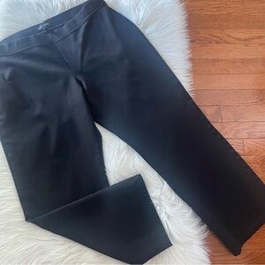 Eileen Fisher Classic Black Straight Leg Trousers